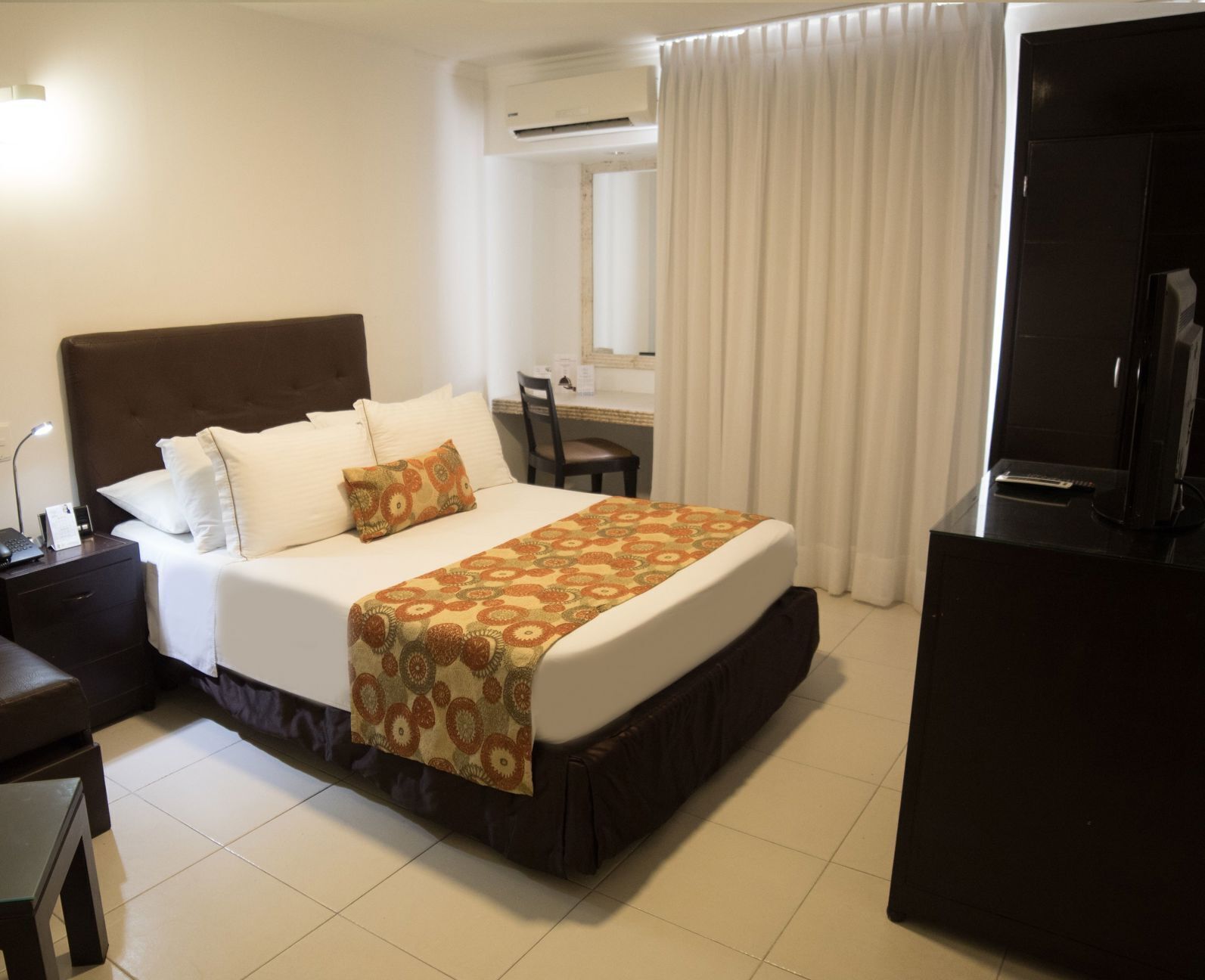 In-room safe, desk, laptop workspace, iron/ironing board