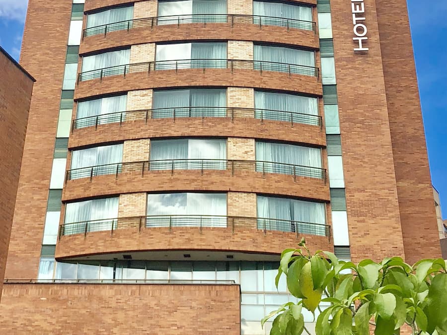 Fassade der Unterkunft