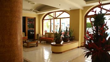 Sala de estar en el lobby