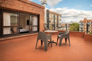 Suite, 1 Queen Bed, Terrace | Terrace/patio - Hotel Le Manoir Bogota (Bogotá)