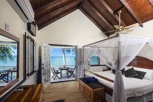 Honeymoon Villa, Balcony, Sea View | 1 bedroom, in-room safe, desk, iron/ironing board