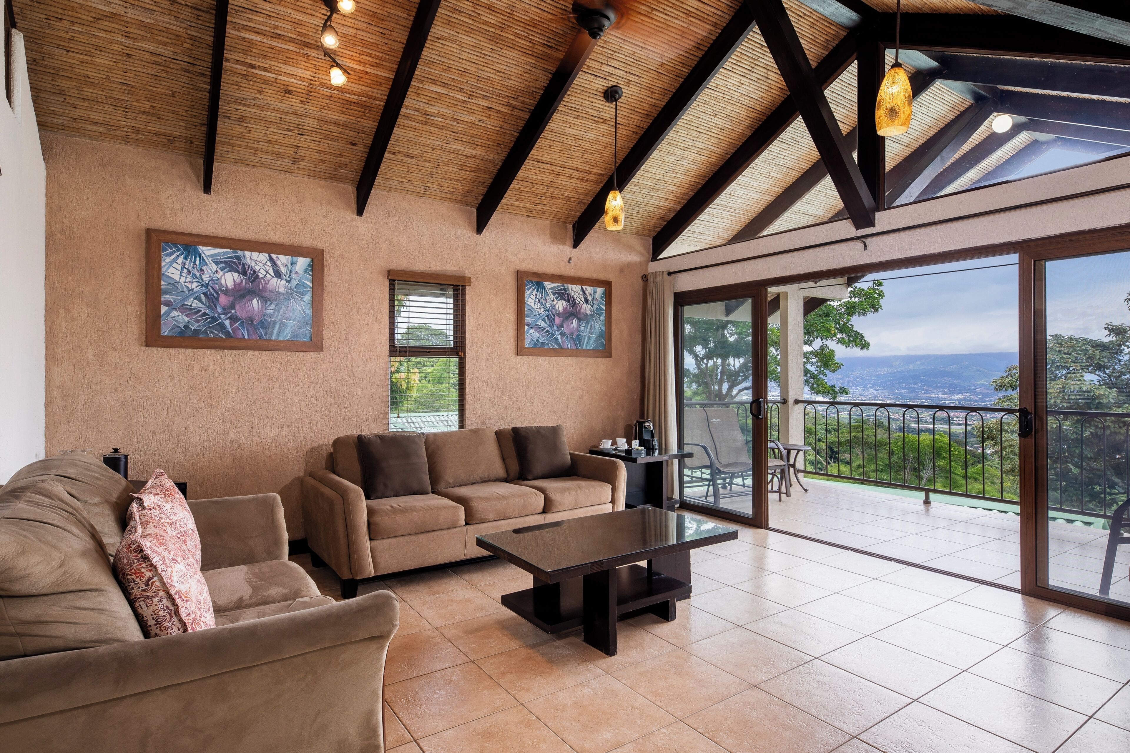 Family Villa, Multiple Beds, Balcony, Valley View | Living area