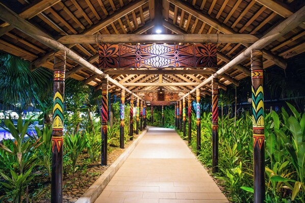Building design - Tanoa Tusitala Hotel (Apia)