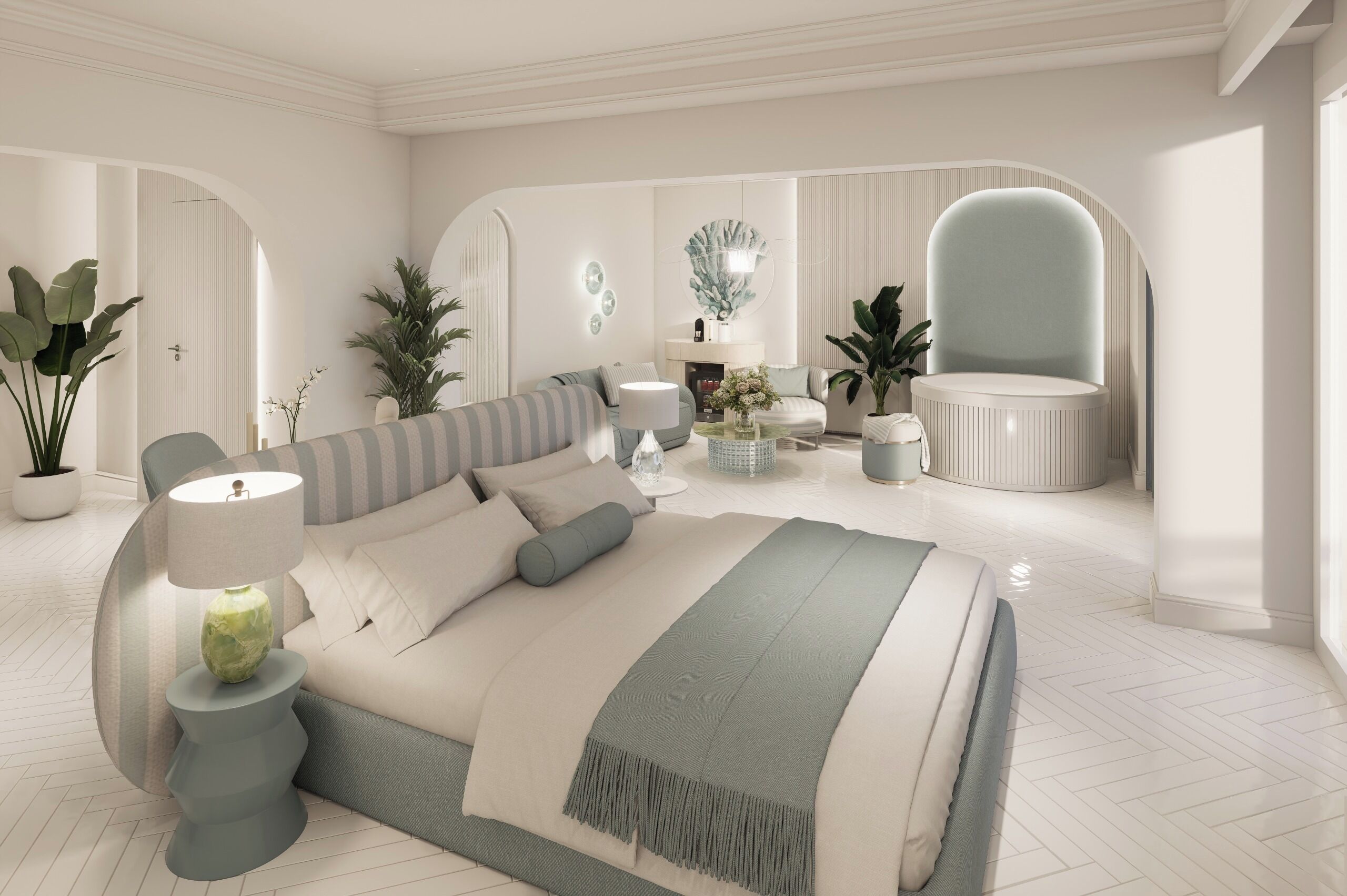Prestige Junior Suite with Jacuzzi Sea View | Minibar, in-room safe, desk, free WiFi