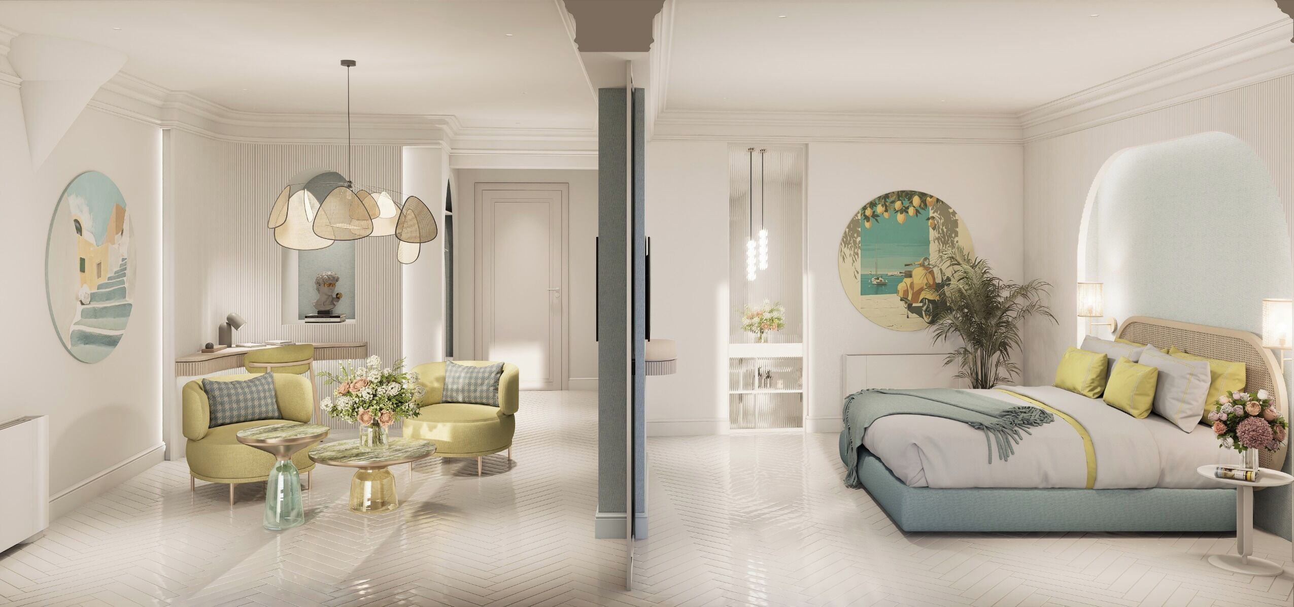 Signature Suite with Jacuzzi Sea View | Minibar, in-room safe, desk, free WiFi