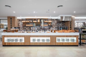 Daily buffet breakfast (EUR 14 per person)