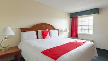 Room, 1 King Bed | Desk, free WiFi, bed sheets
