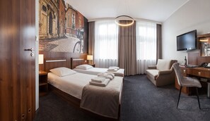 Literie de qualité supérieure, minibar, bureau