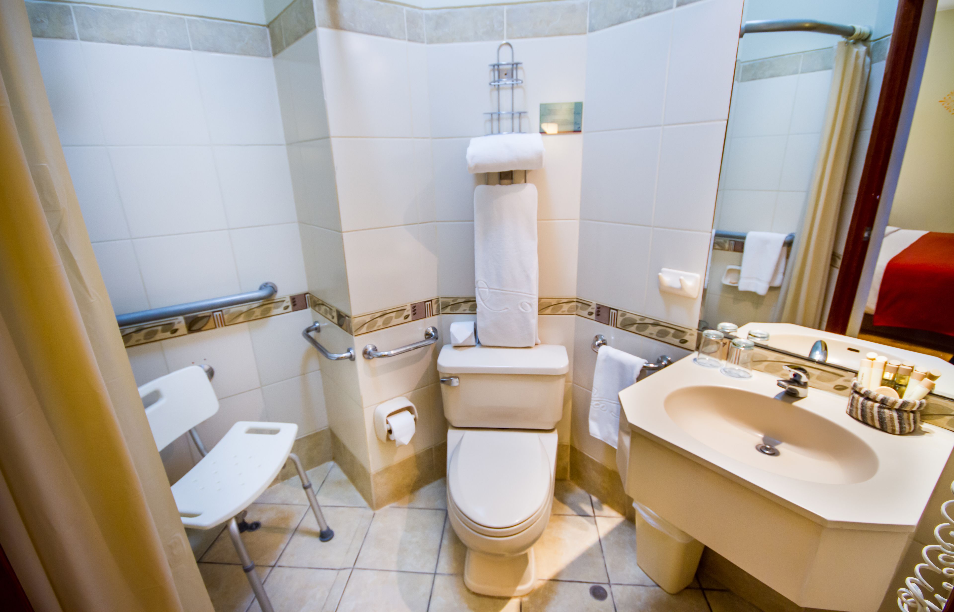 Chambre Standard, 1 très grand lit, salle de bain privée