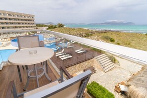 Standard Apartment, 1 Bedroom, Partial Sea View | Balcony view