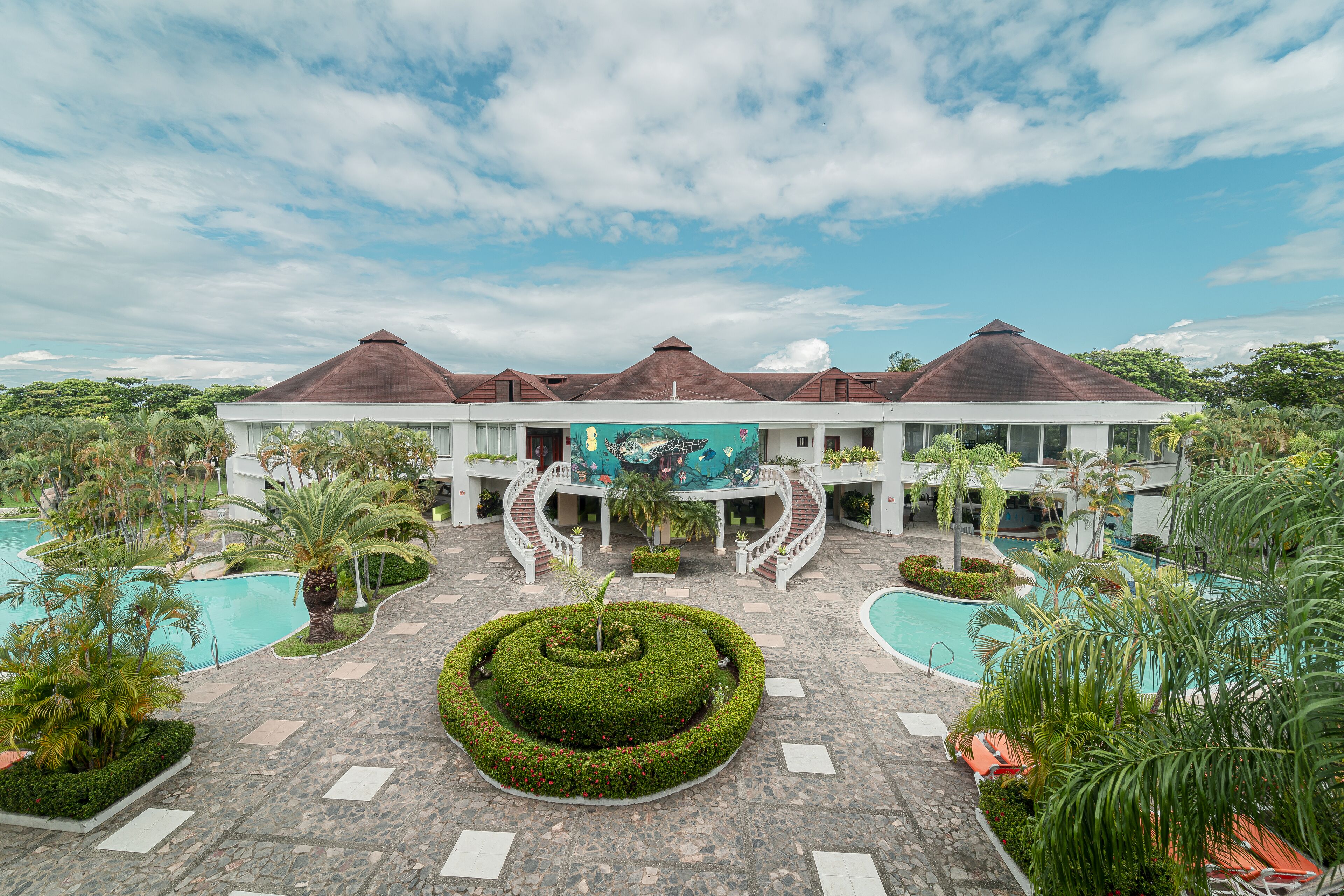 Enceinte de l’hébergement