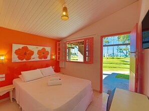 Twin kamer | Uitzicht op strand/zee