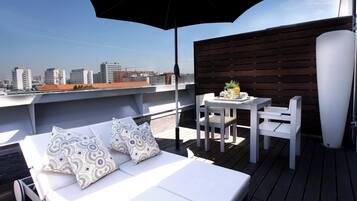 Suite Deluxe with Jacuzzi | Vue de la chambre