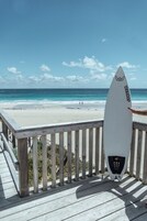 Vista a la playa o al mar