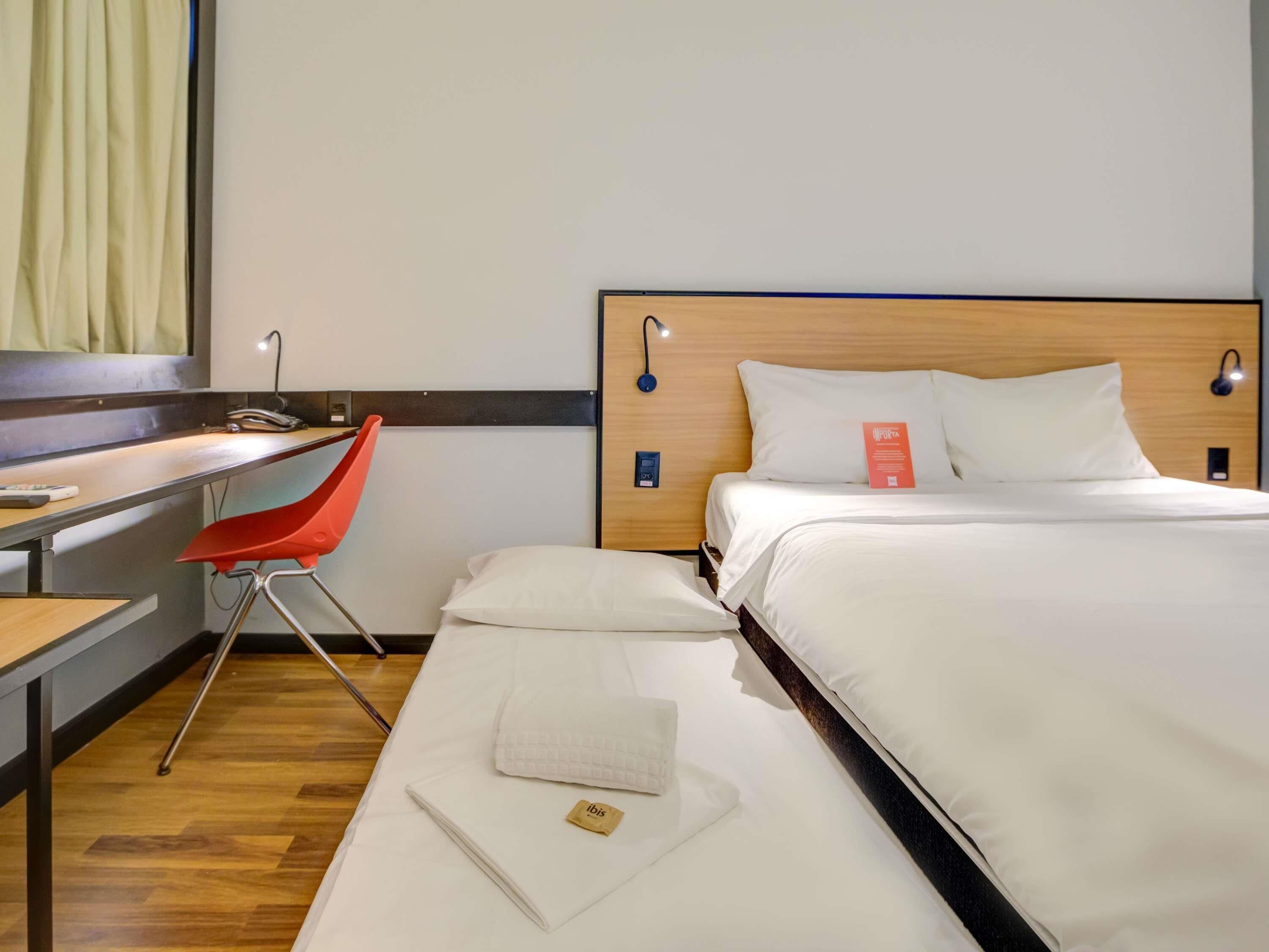 Minibar, blackout drapes, iron/ironing board, free cribs/infant beds