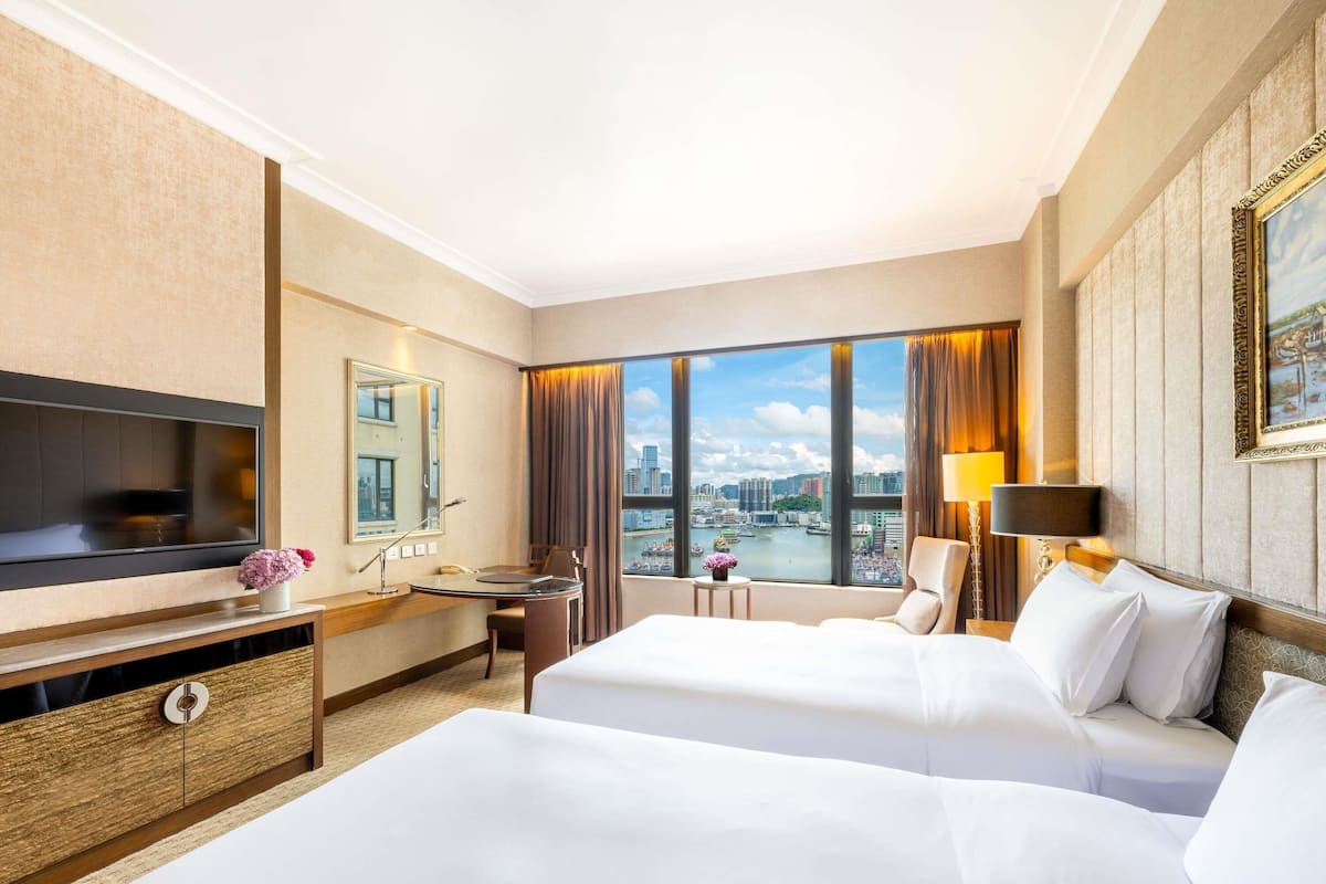 Luxury Room, 2 Single Beds, River View | Premium bedding, minibar, in-room safe, desk