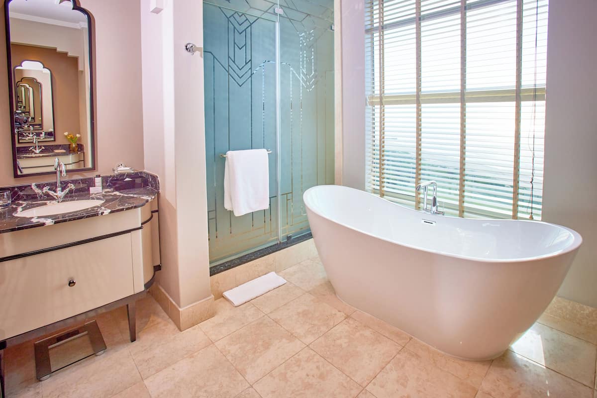 1 bedroom, hypo-allergenic bedding, in-room safe, desk