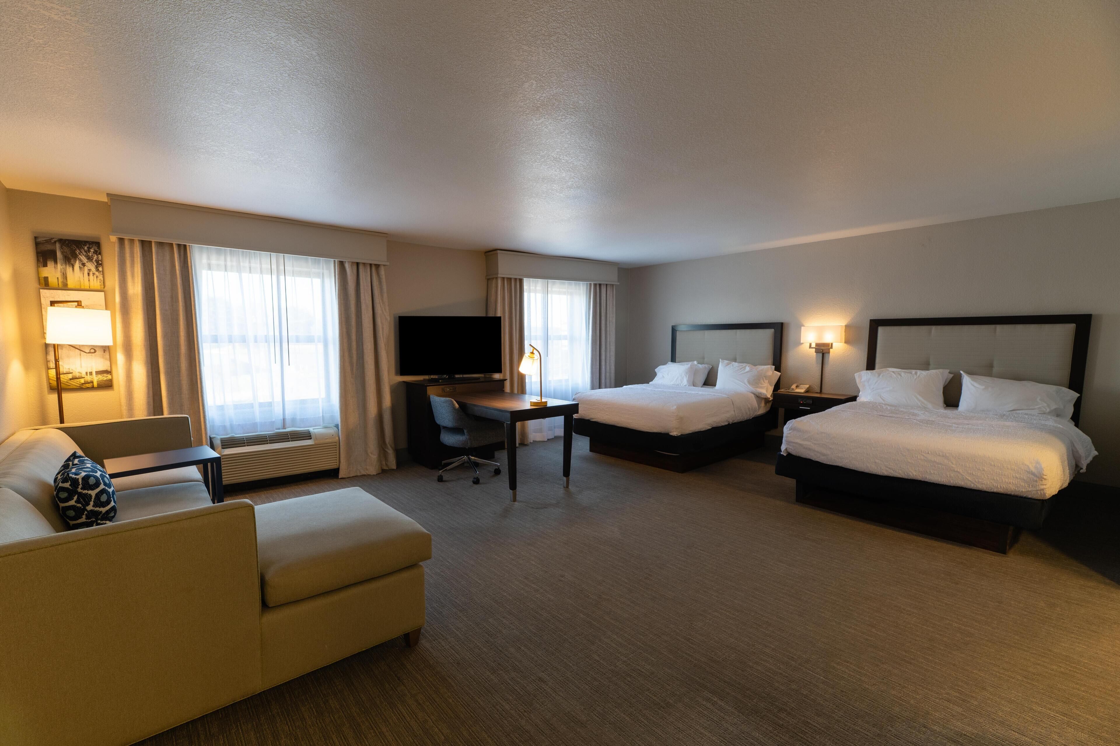 Studio non-fum., 2 gd lits, can.-lit