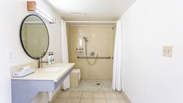Free toiletries, towels