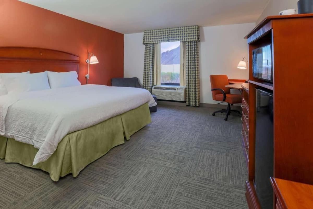 In-room safe, desk, iron/ironing board, free cribs/infant beds