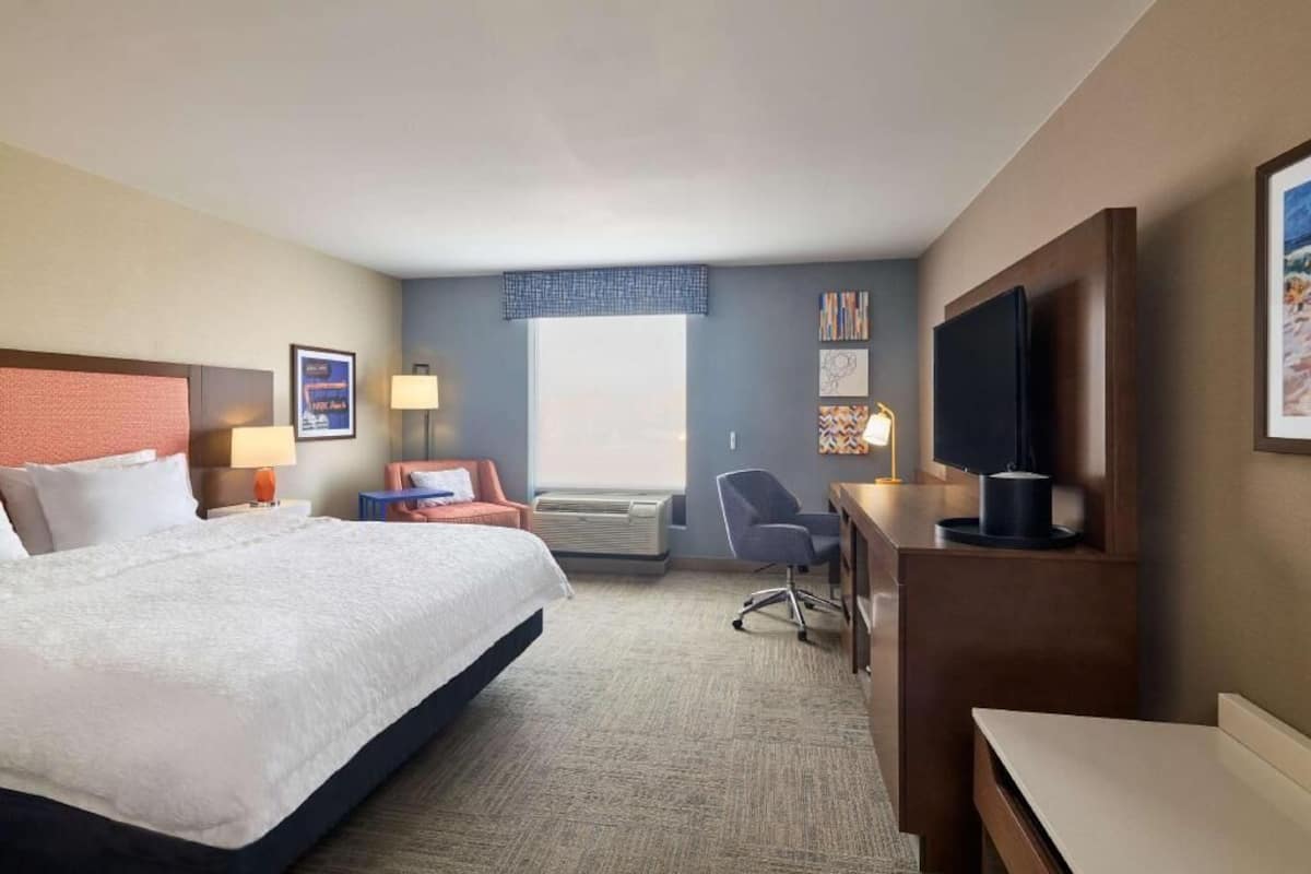 In-room safe, desk, iron/ironing board, free cribs/infant beds
