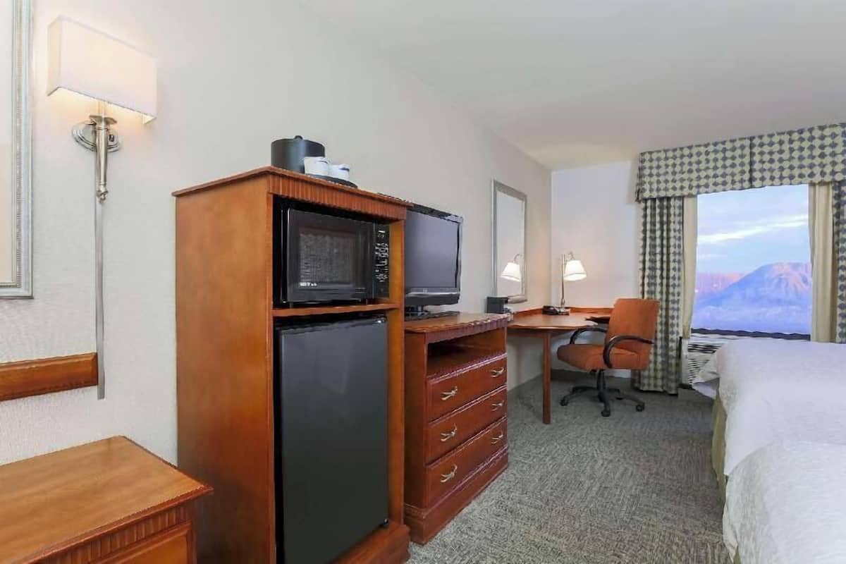 In-room safe, desk, iron/ironing board, free cribs/infant beds
