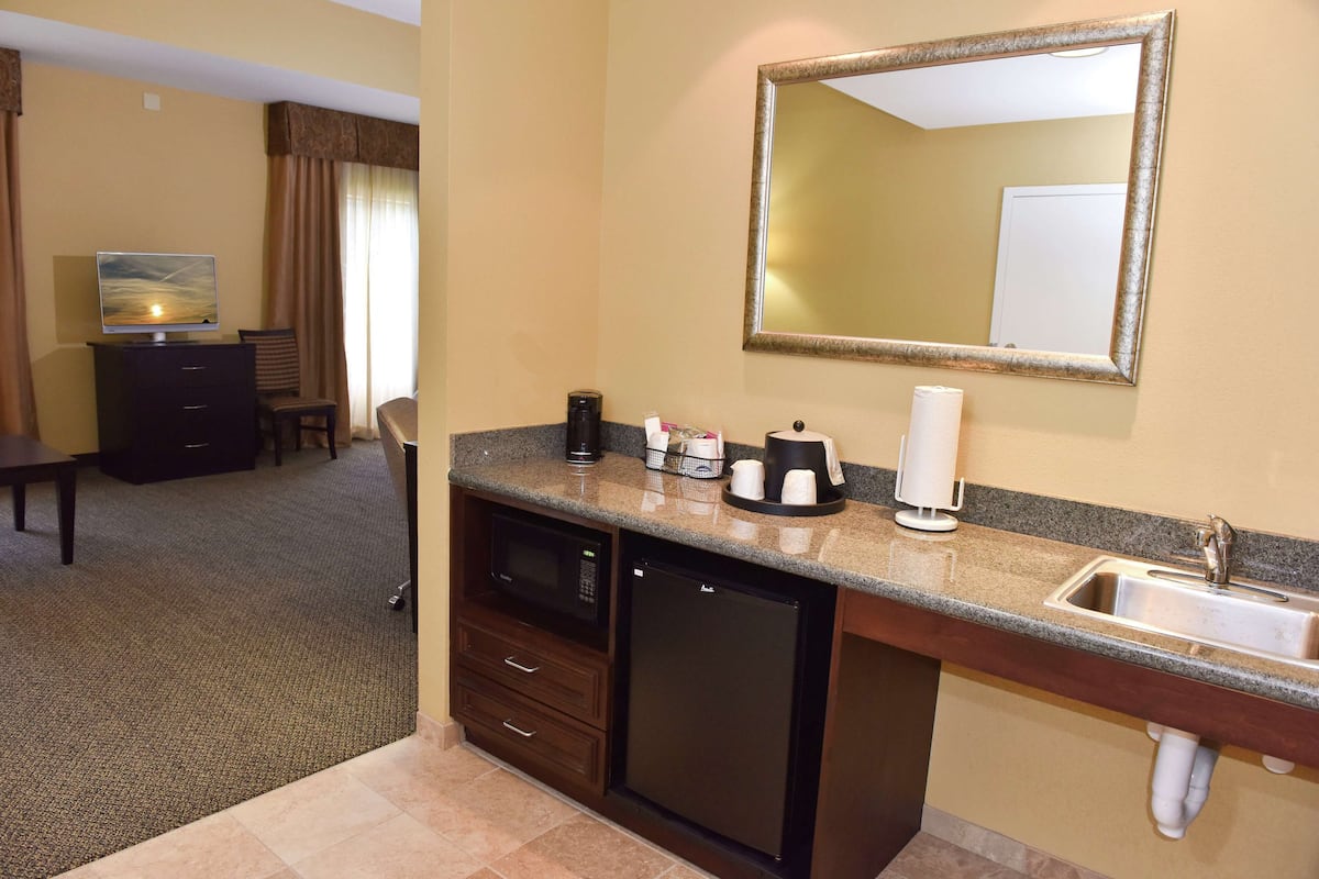 studio, 1 king bed, accessible, non smoking | minibar