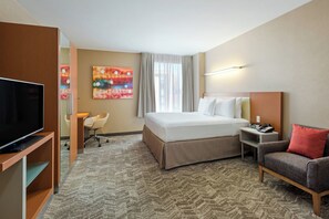 Executive Suite, 1 King Bed | Premium bedding, pillowtop beds, in-room safe, desk - SpringHill Suites by Marriott Louisville Downtown (Louisville)
