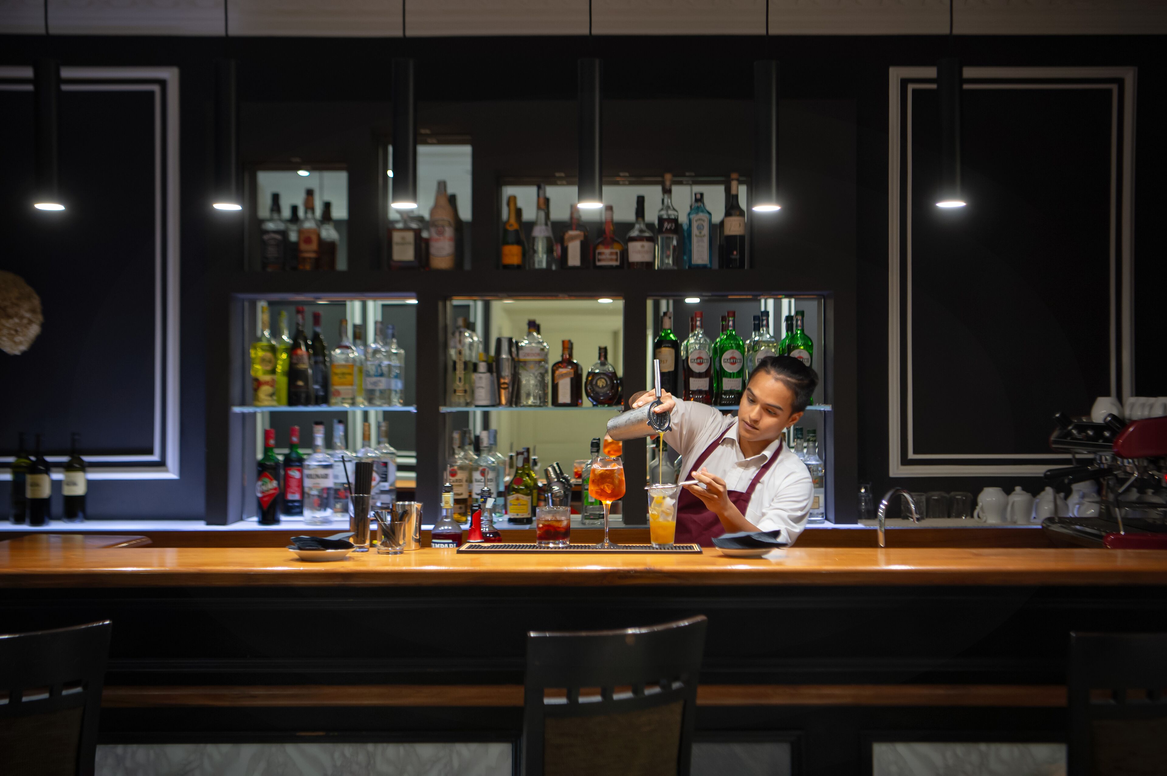 Bar (in der Unterkunft)