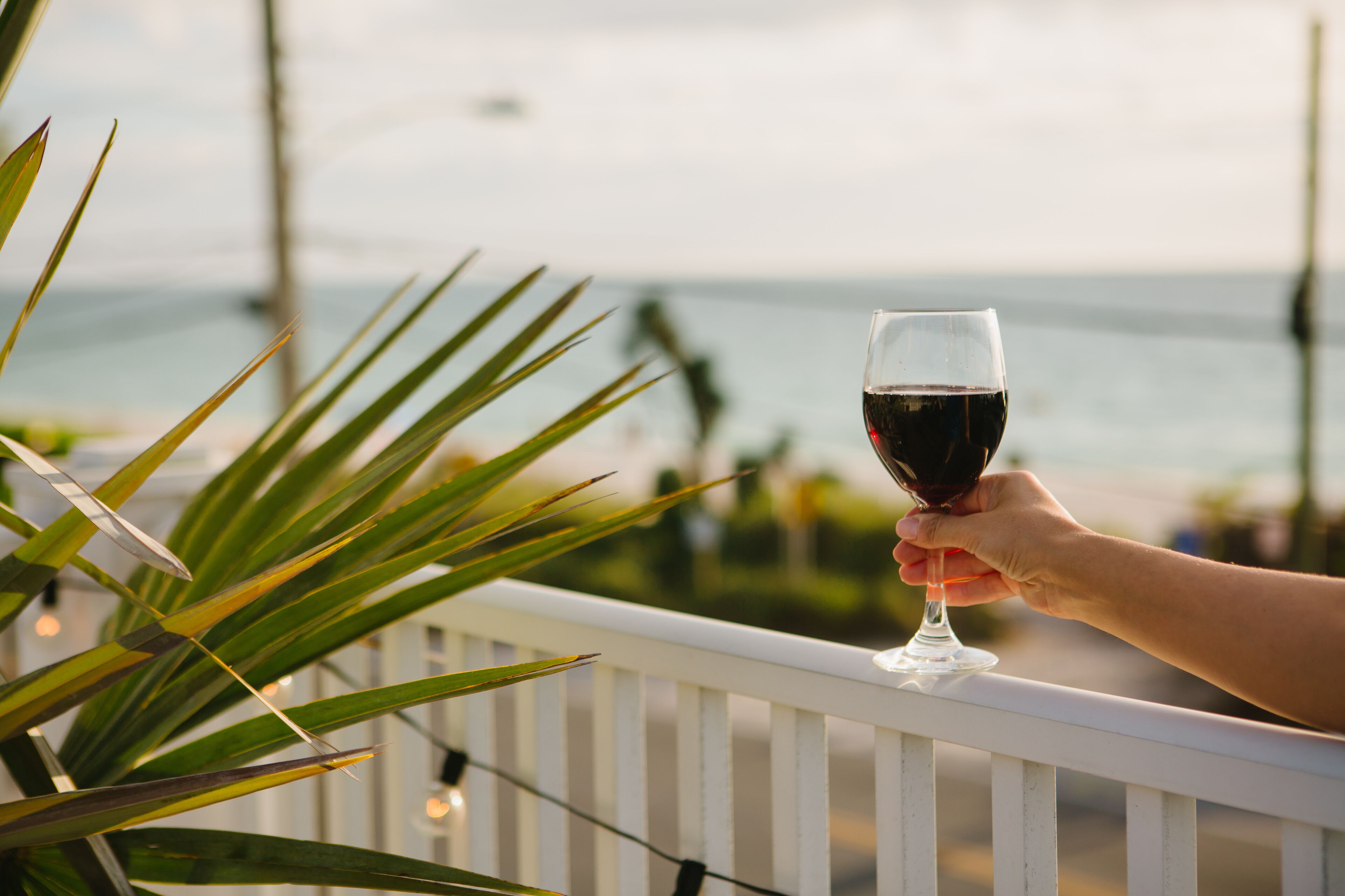 Vue depuis l’hébergement