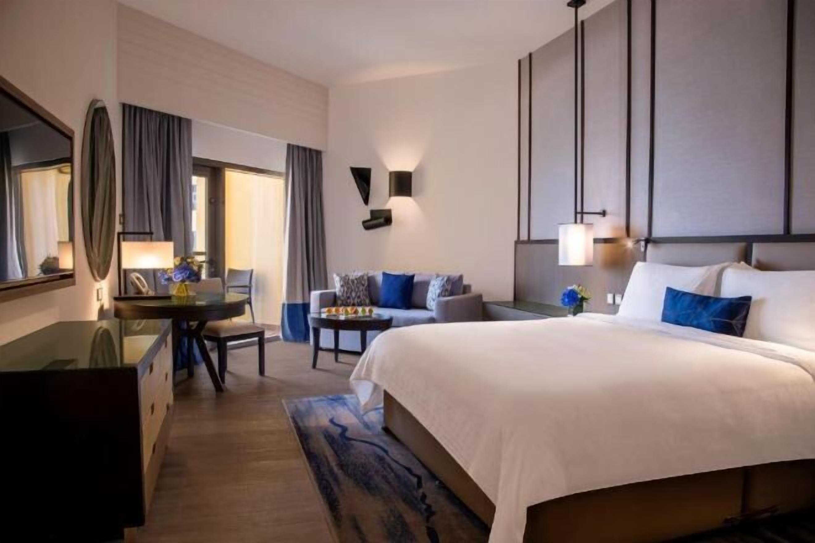 Down duvets, pillow-top beds, minibar, in-room safe