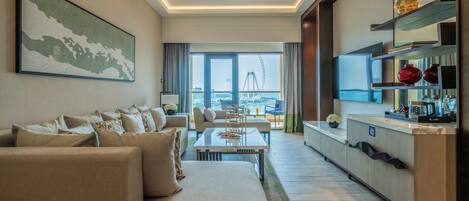Suite, 1 habitación, balcón (Sea Front Lounge Access) | Vista del balcón