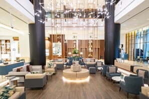 Sala de estar en el lobby