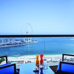 Camera, 1 letto king, balcone, vista mare (Ain Dubai) | Vista del balcone