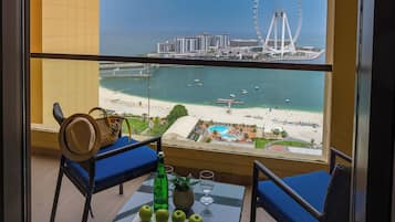 Family Room, 1 King Bed, Balcony (Sea Front View) | Down comforters, pillowtop beds, minibar, in-room safe
