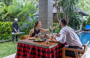 In-room dining - Le Jardin Villas Seminyak (Seminyak)