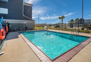 Seasonal outdoor pool