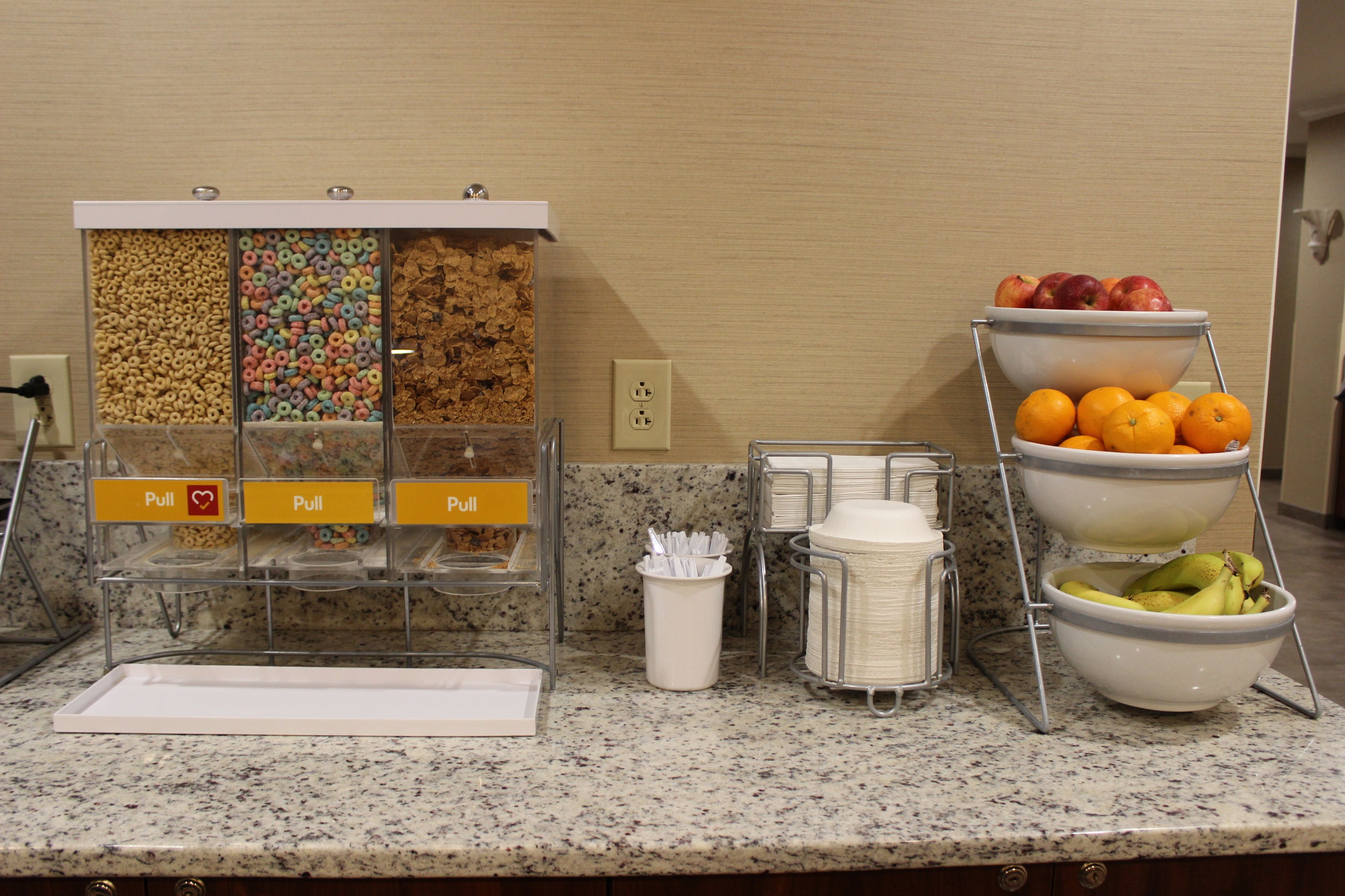 free buffet breakfast