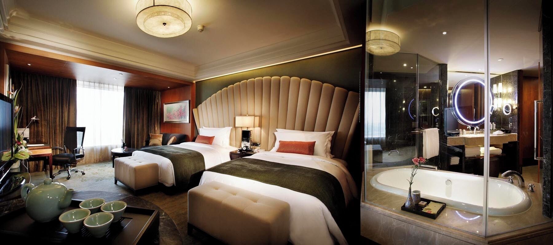 Hypo-allergenic bedding available, down comforters, minibar