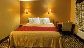 Comfort Room, 1 Queen Bed, Non Smoking, Refrigerator & Microwave | Desk, iron/ironing board, free WiFi, bed sheets