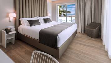 Premium bedding, minibar, in-room safe, desk