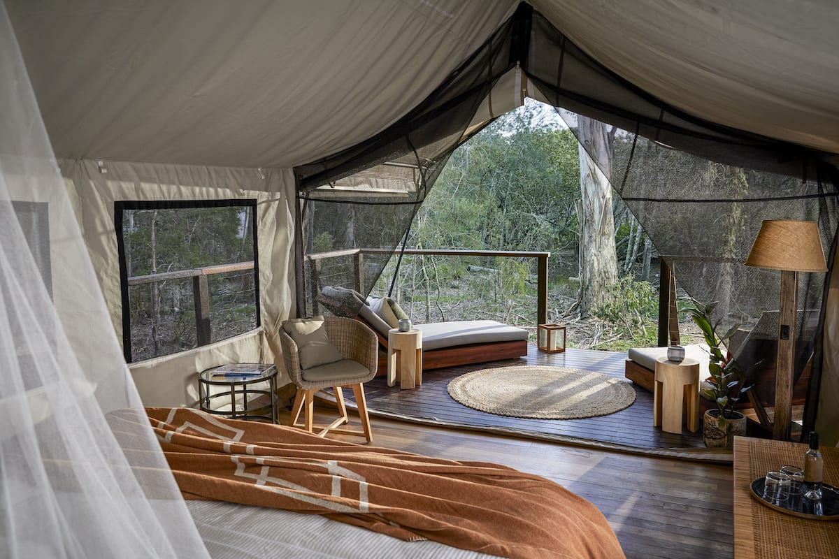 Deluxe Tent, 1 King Bed, Resort View