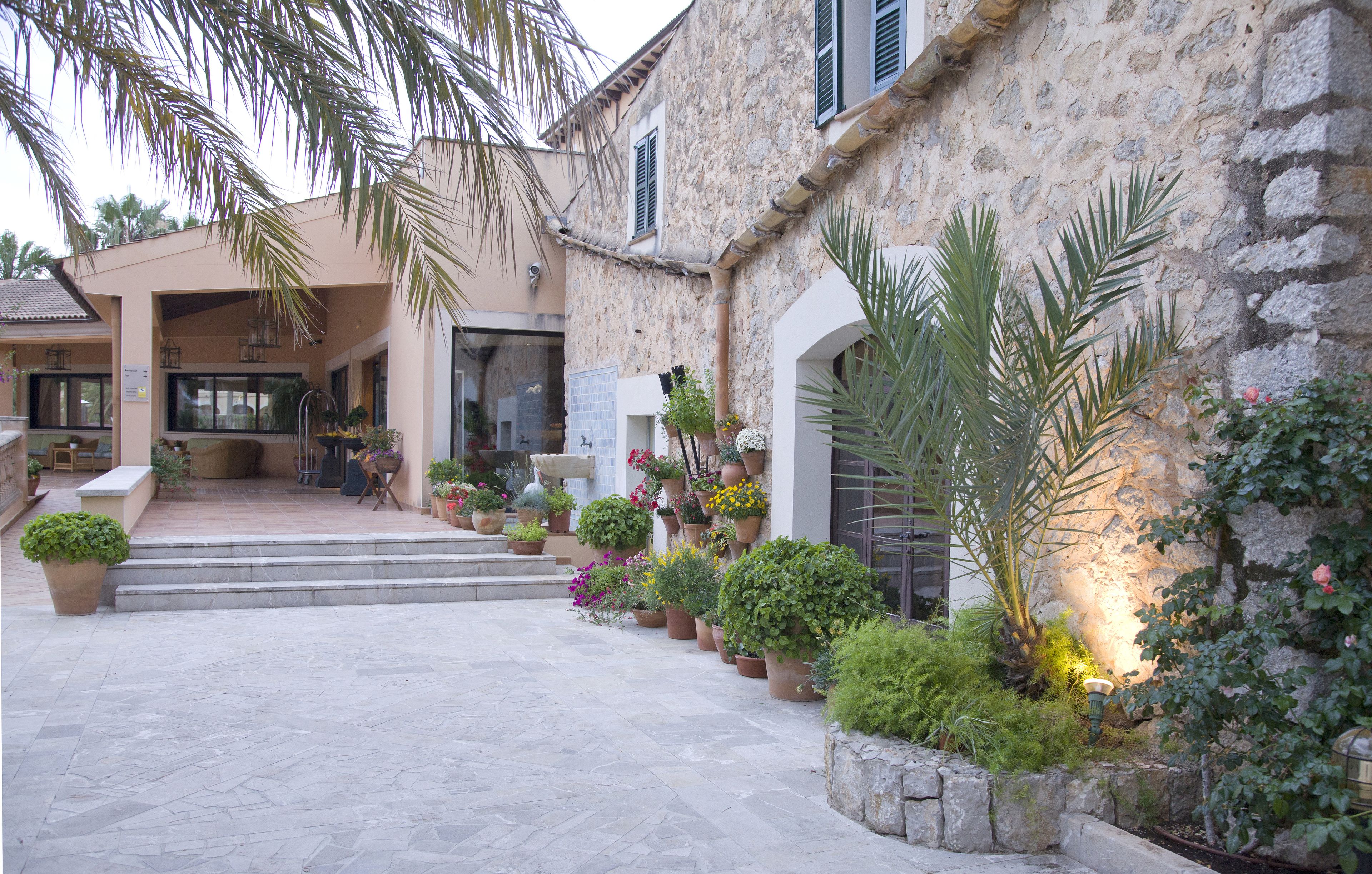 Voorkant van accommodatie