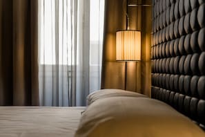 Premium bedding, minibar, in-room safe, desk