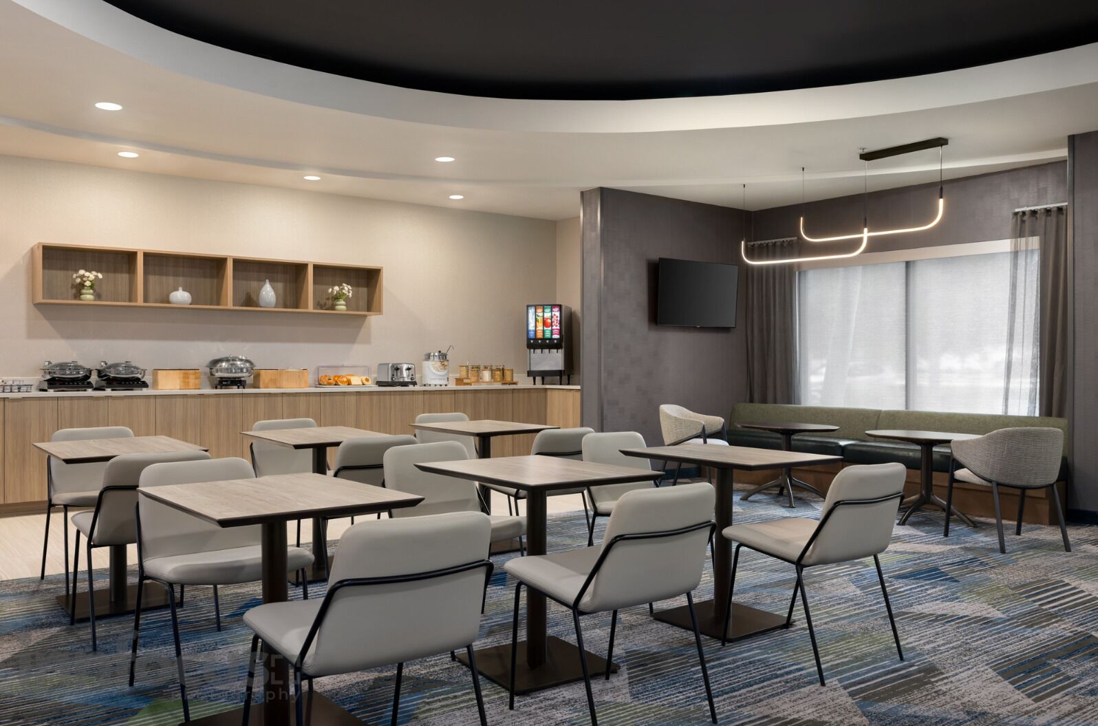Lobby sitting area
