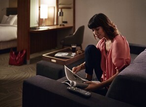 37-inch LCD TV with satellite channels, TV - Springhill Suites by Marriott Tampa Brandon (Tampa)