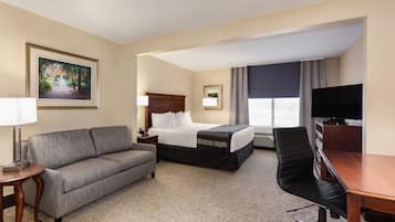 Premium bedding, in-room safe, desk, blackout curtains