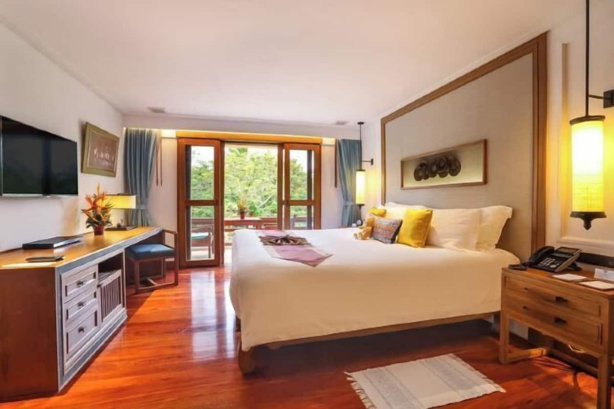 Ropa de cama de alta calidad y minibar