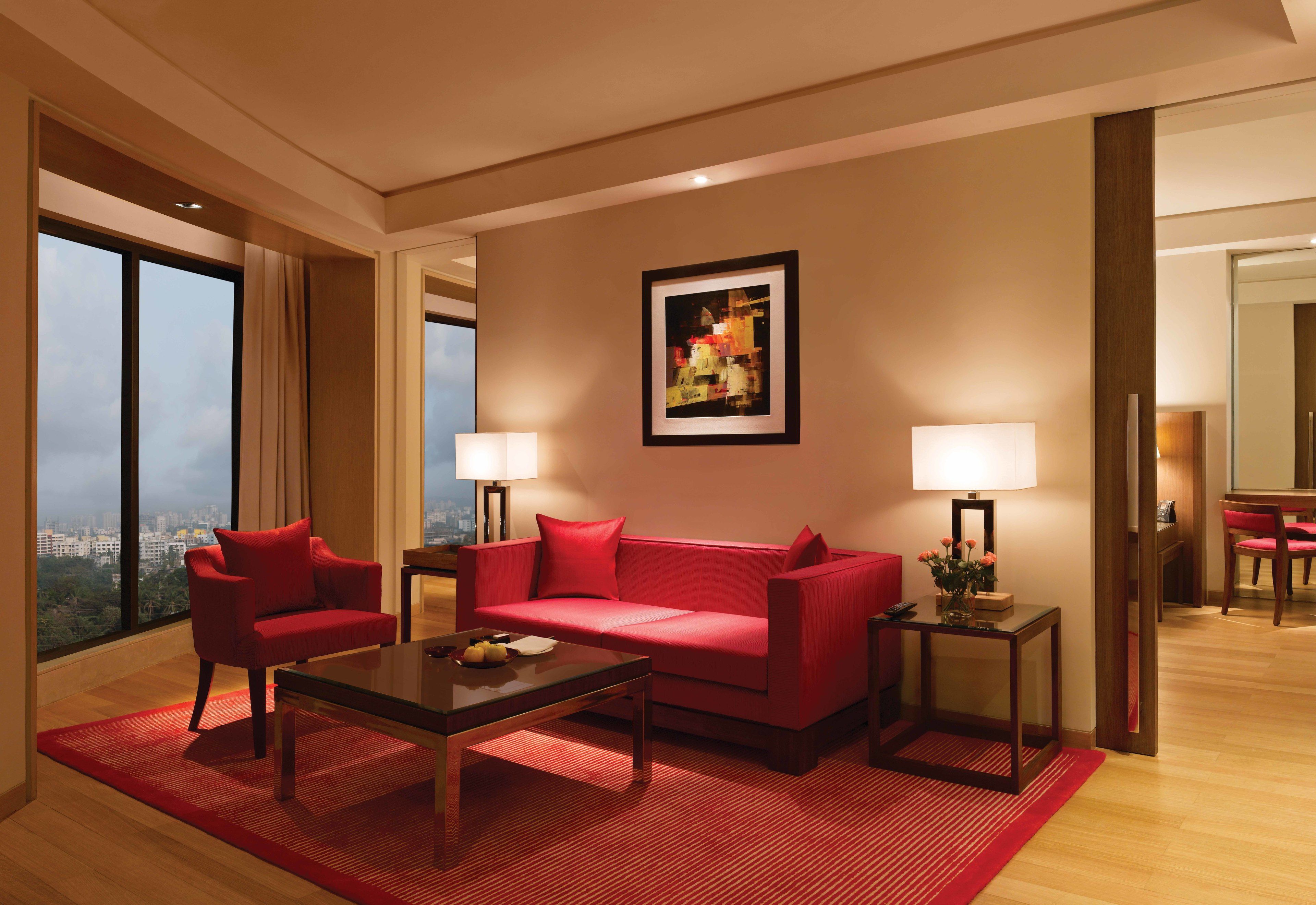 deluxe suite | living room | 32-inch lcd tv with satellite channels, tv, dvd player