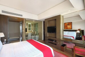 Suite Club (Trident) | Ropa de cama de alta calidad, edredón y minibar 